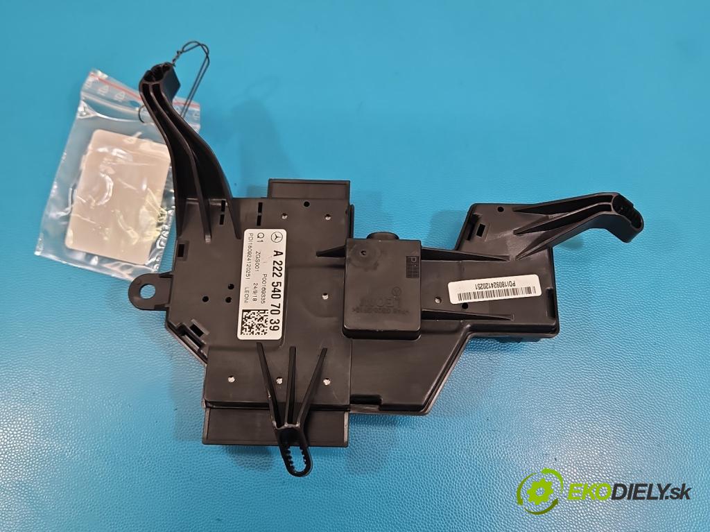 Mercedes S W222 2013-2020 3.0 cdi (656929) 340KM: automatic 250 kW 2925 cm3 4- riadiaca jednotka ostatné A2225407039