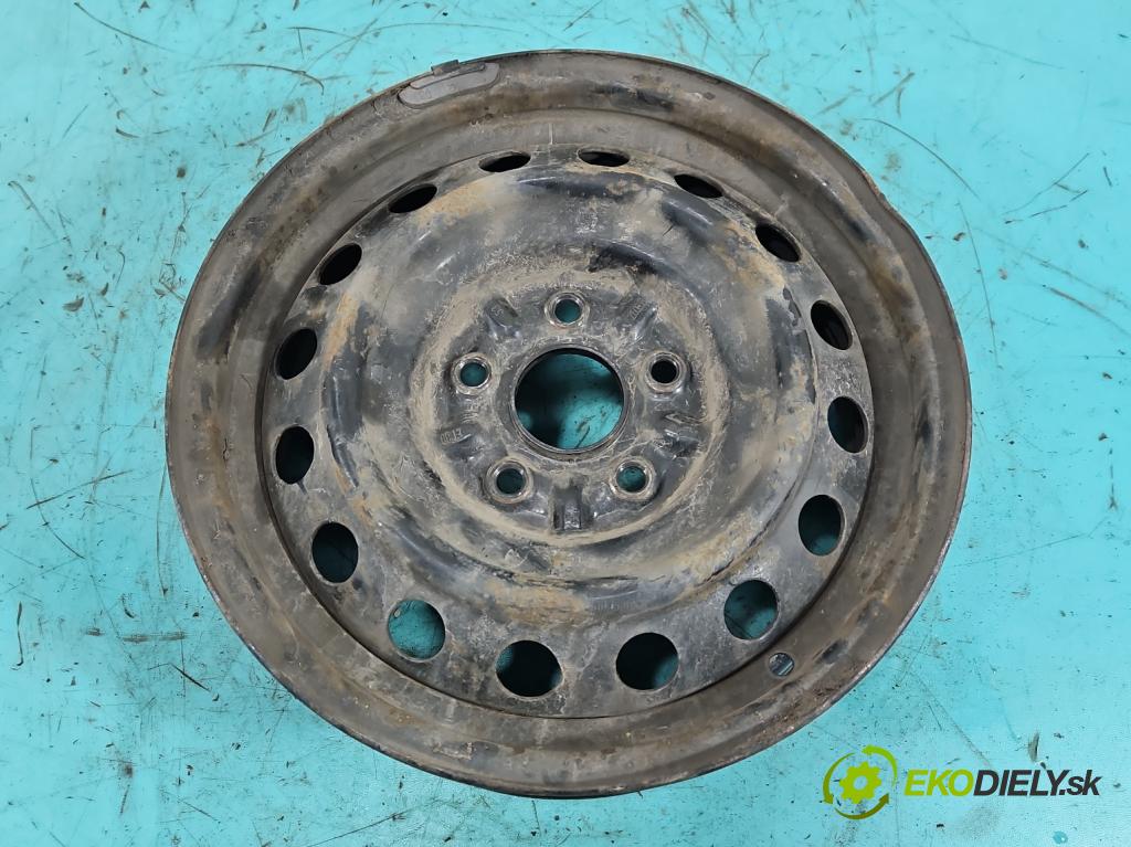 Toyota Auris I 2006-2013 1.3 vvti 99 HP manual 73 kW 1329 cm3 5- Disk oceľový 15"