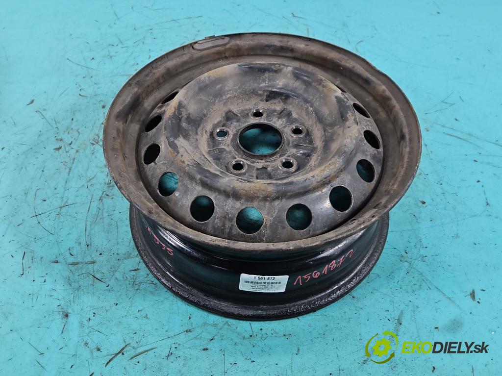 Toyota Auris I 2006-2013 1.3 vvti 99 HP manual 73 kW 1329 cm3 5- Disk oceľový 15