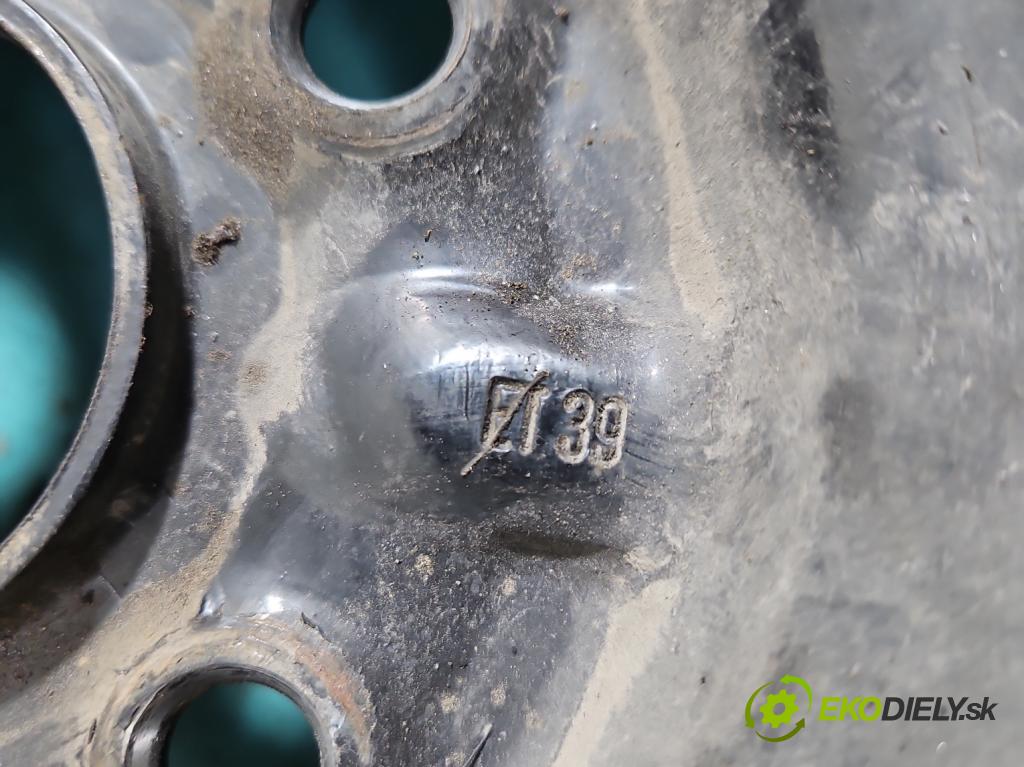 Toyota Auris I 2006-2013 1.3 vvti 99 HP manual 73 kW 1329 cm3 5- Disk oceľový 15"