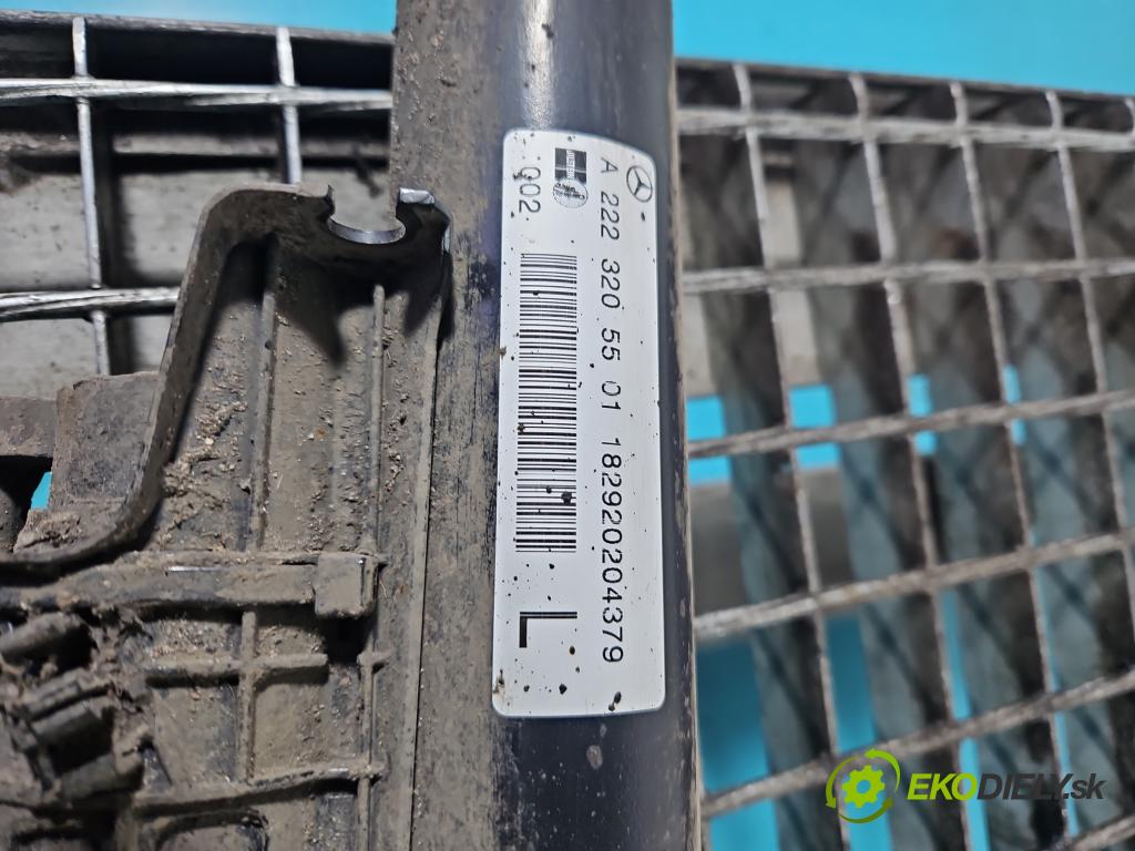 Mercedes S W222 2013-2020 3.0 cdi 656929 340KM: automatic 250 kW 2925 cm3 4- tlmič zadné ľavý A2223205501 (Kľučka dverí ostatné)