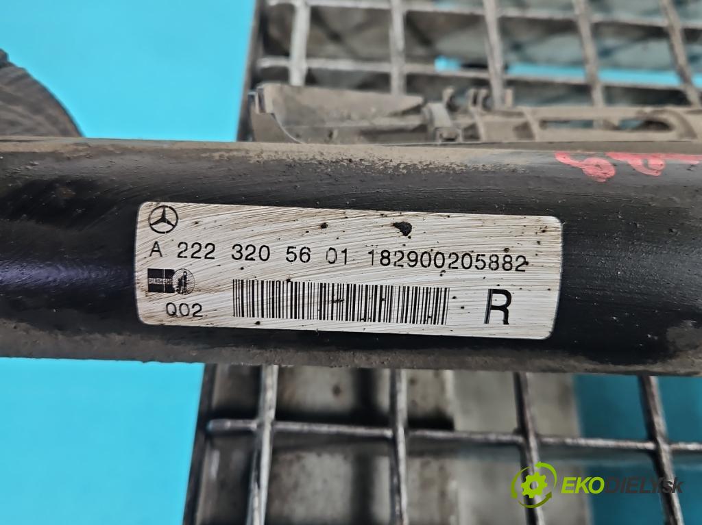 Mercedes S W222 2013-2020 3.0 cdi 656929 340KM: automatic 250 kW 2925 cm3 4- tlmič zadné pravý A2223205601 (Tlmič zadný pravý)