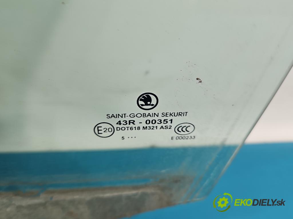 Skoda Fabia I 1999-2007 1.4 16V 75 HP manual 55 kW 1390 cm3 5- sklo dvere predné ľavé