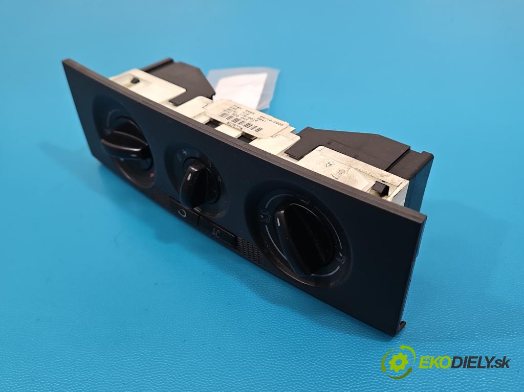 Skoda Fabia I 1999-2007 1.4 16V 75 hp manual 55 kW 1390 cm3 5- palubní deska panel topení 6Y0820045C