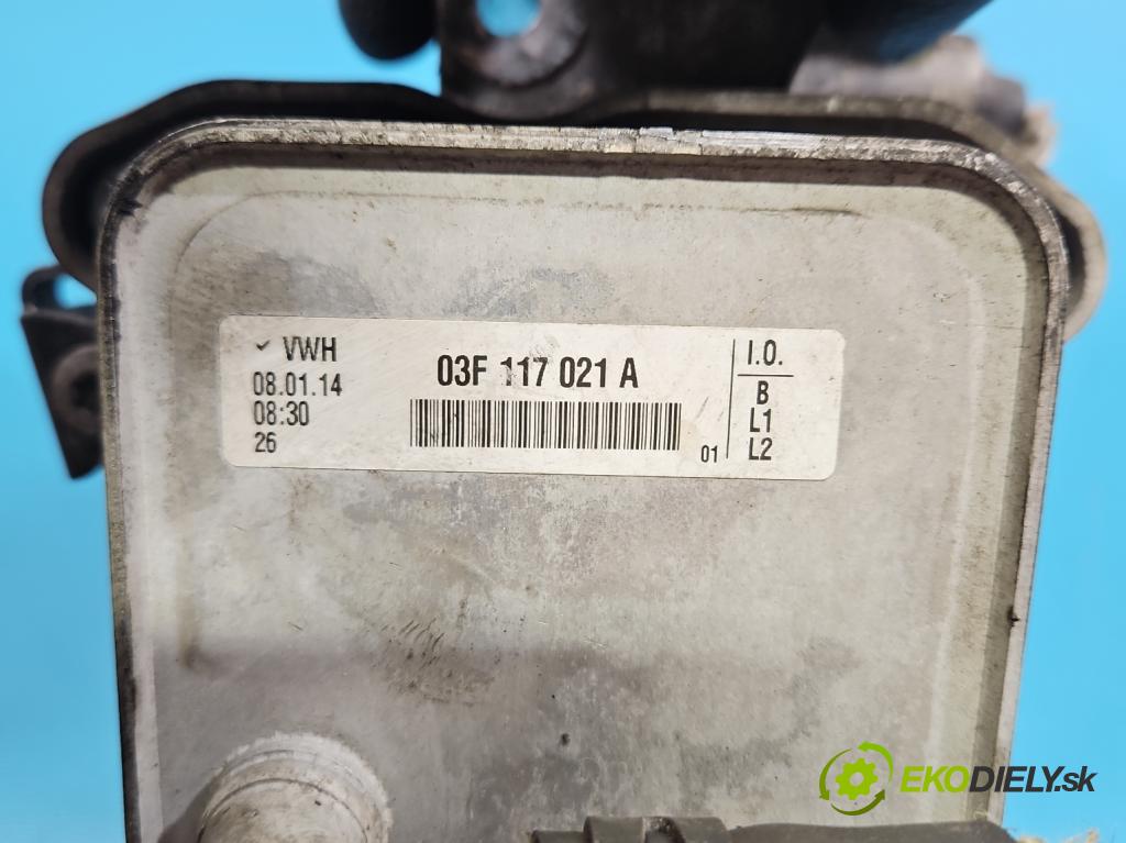 Skoda Rapid 2012-2019 1.2 TSI CBZA 86 HP manual 63 kW 1197 cm3 5- Základ: filtra oleja: 03F117021A (Obal olejového filtra)