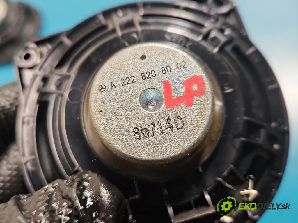 Mercedes S W222 2013-2020 3.0 cdi (656929) 340KM: automatic 250 kW 2925 cm3 4- reproduktory komplet A2228208002