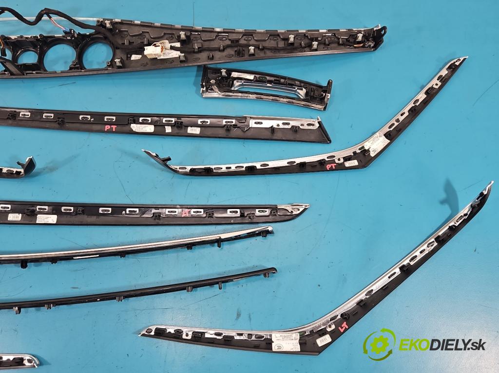 Mercedes S W222 2013-2020 3.0 cdi (656929) 340KM: automatic 250 kW 2925 cm3 4- lišta ozdobná vnitŕní: A2227303105