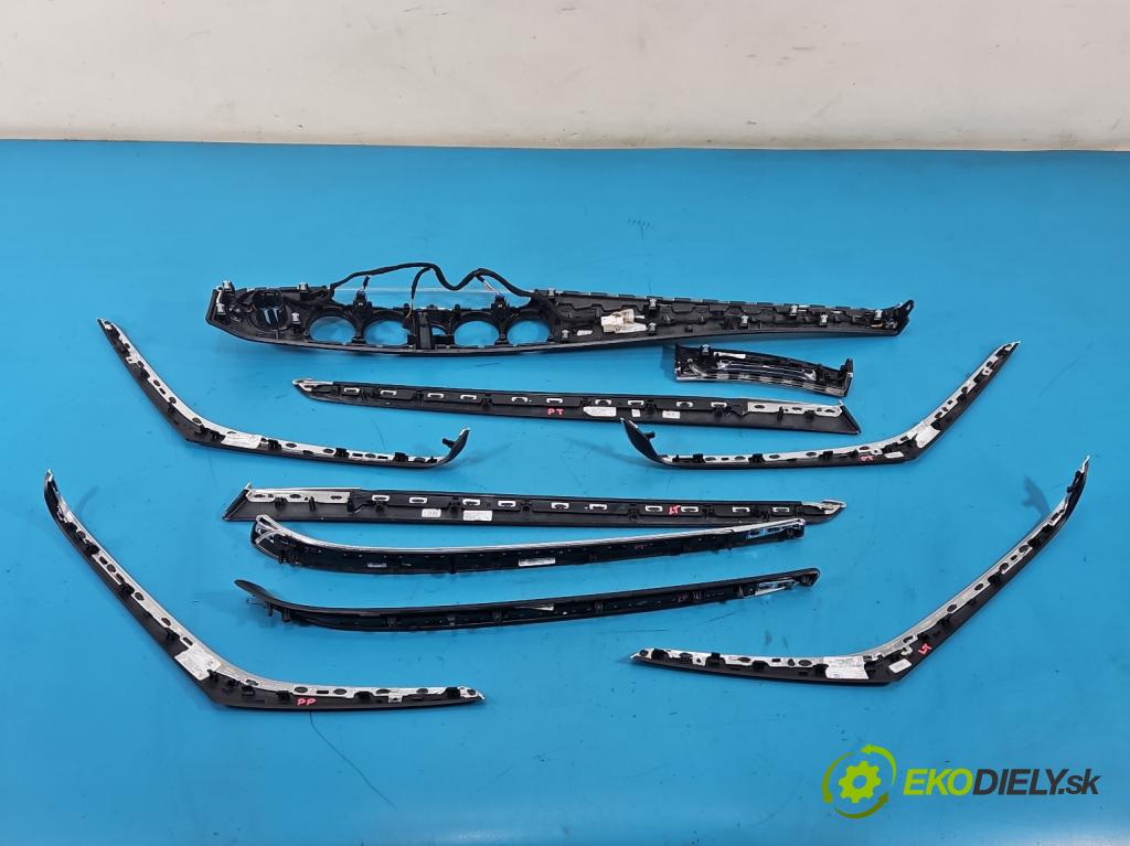 Mercedes S W222 2013-2020 3.0 cdi (656929) 340KM: automatic 250 kW 2925 cm3 4- lišta ozdobná vnitŕní: A2227303105