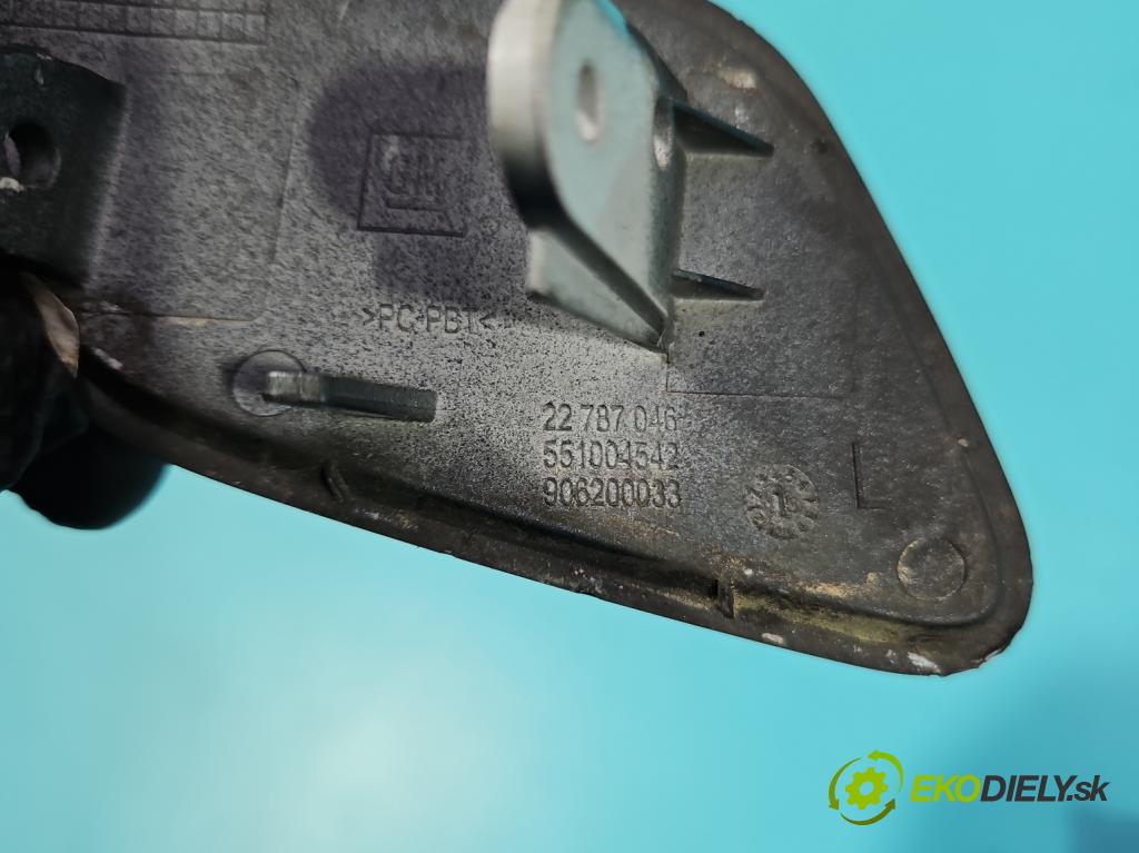 Opel Insignia A 2008-2017 2.0 cdti B20DTH: 170 HP manual 125 kW 1956 cm3 5- blenda ostrekovačov ľavé 551004542