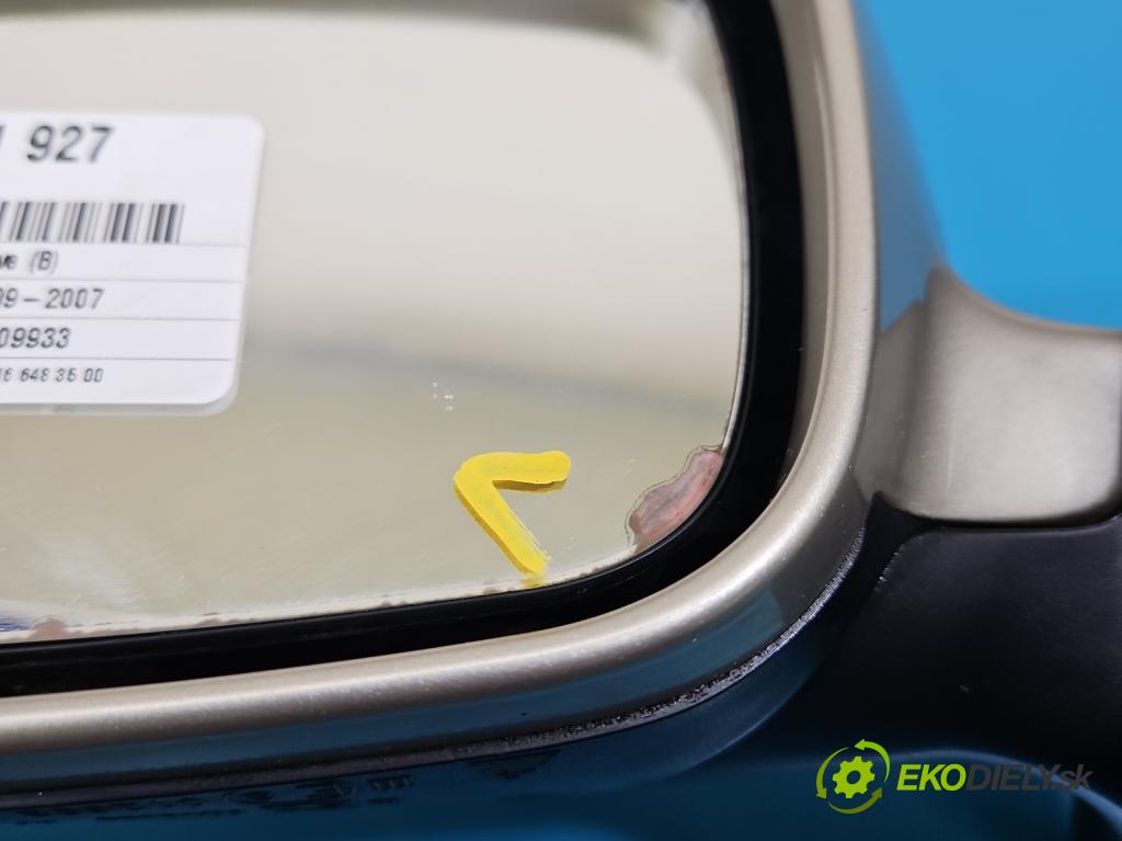 Skoda Fabia I 1999-2007 1.4 16V 75 HP manual 55 kW 1390 cm3 5- zrkadlo ľavé  (Kľučka dverí ostatné)