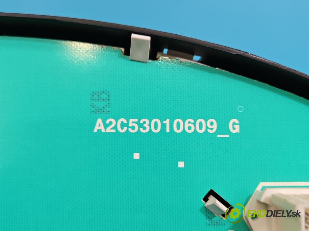 Peugeot 407 2.0 hdi 136hp manual 100 kW 1997 cm3 5- Přístrojová deska 9658138580 (Přístrojová deska)