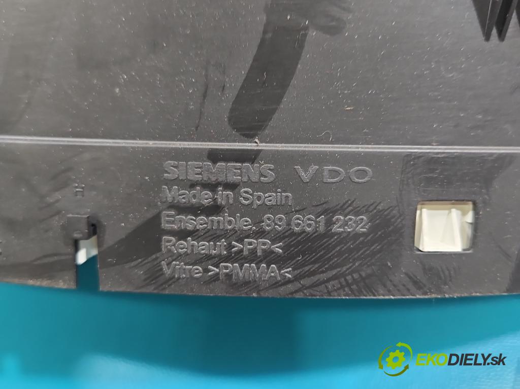 Peugeot 407 2.0 hdi 136hp manual 100 kW 1997 cm3 5- Přístrojová deska 9658138580 (Přístrojová deska)