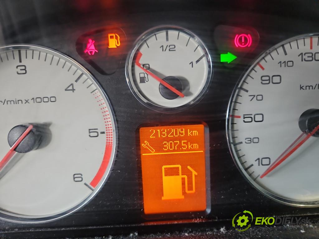 Peugeot 407 2.0 hdi 136hp manual 100 kW 1997 cm3 5- Přístrojová deska 9658138580 (Přístrojová deska)