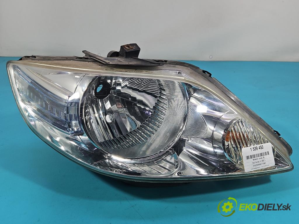 Honda City IV 2002-2008 1.4 83 HP manual 61 kW 1339 cm3 4- Reflektor: pravý  (Svetlo predné pravé)