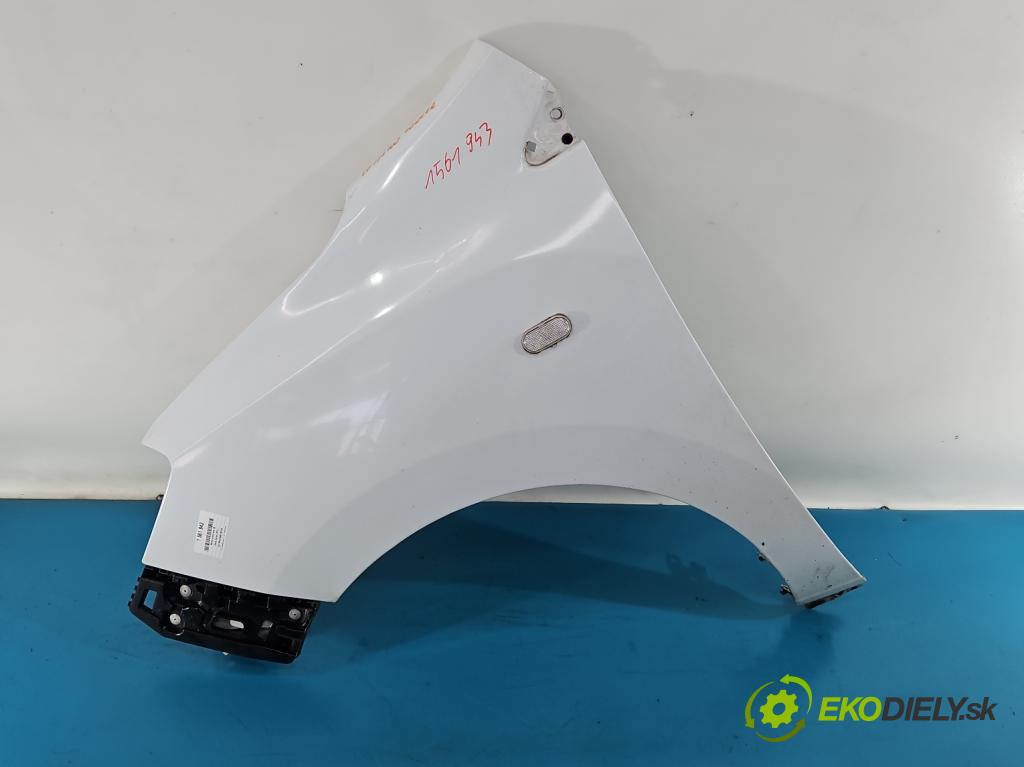 Dacia Dokker 2012- 1.6 16V 102 hp manual 75 kW 1598 cm3 5- blatnik přední levý  (Levý přední blatník)