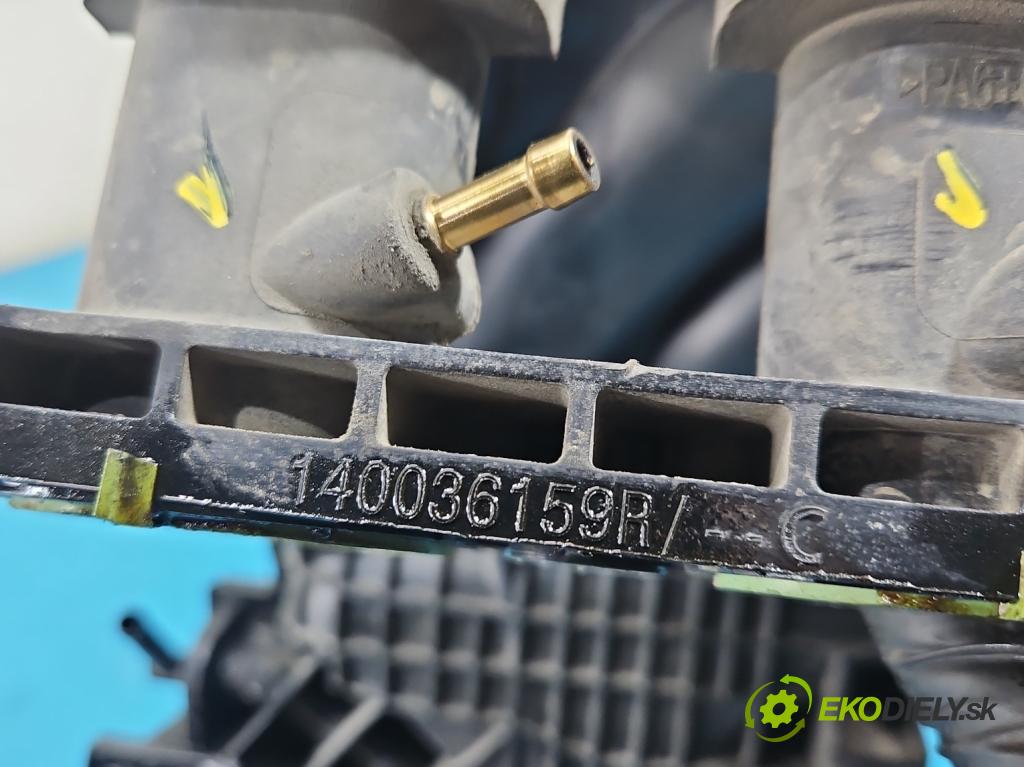 Dacia Dokker 2012- 1.6 16V 102 HP manual 75 kW 1598 cm3 5- zvod nasávací 8201528793 (Sacie potrubie)