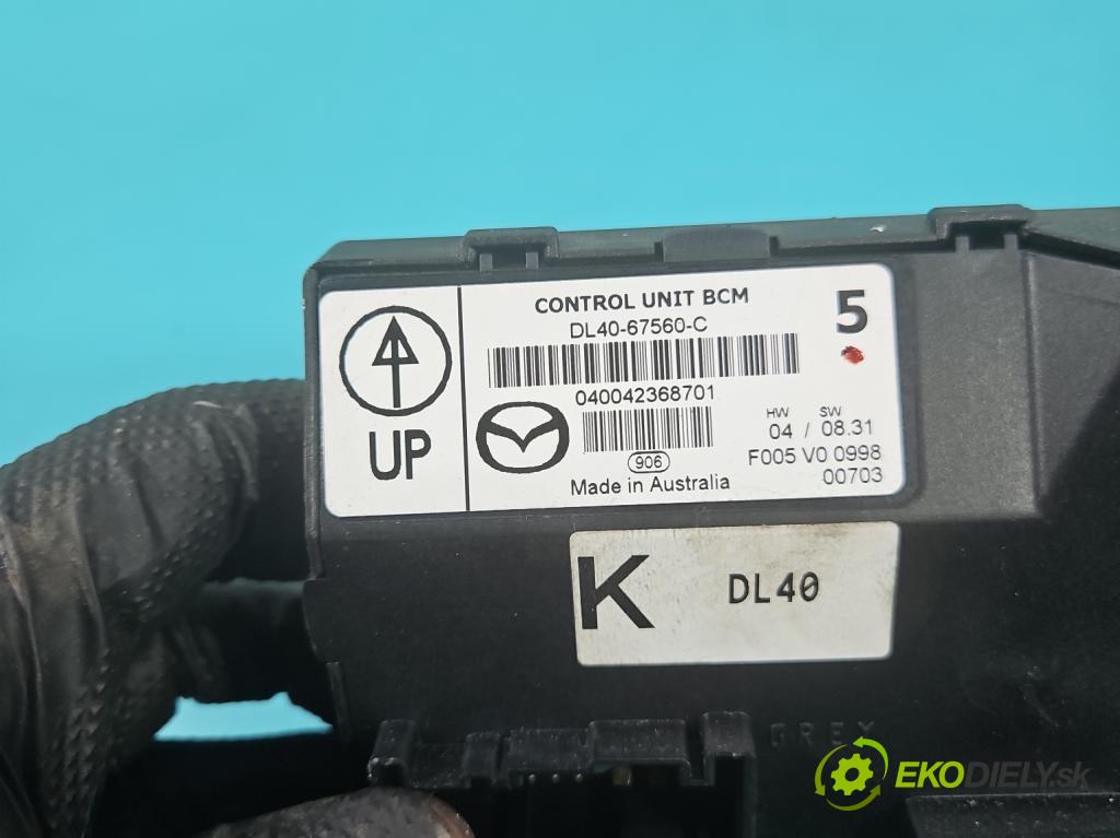 Mazda 2 II 2007-2014 1.3 16V 75 HP manual 55 kW 1349 cm3 5- riadiaca jednotka motora 279721-3730