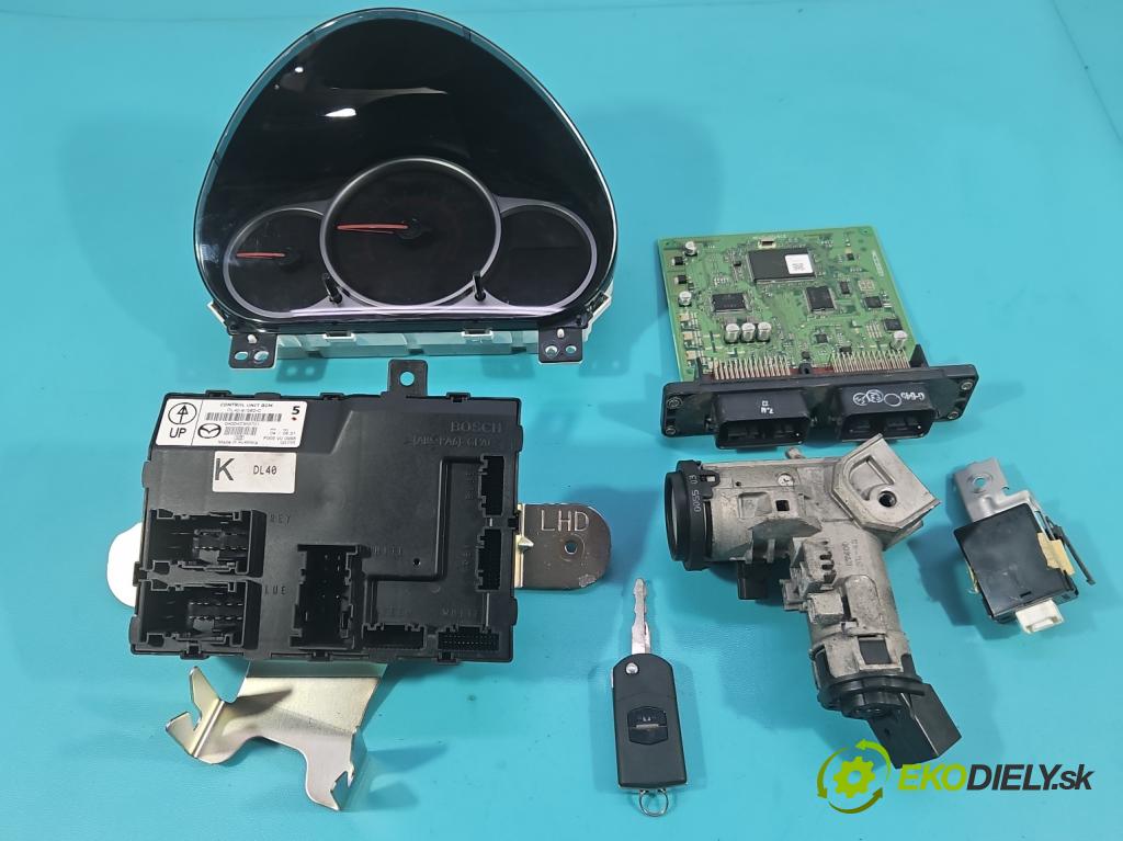 Mazda 2 II 2007-2014 1.3 16V 75 HP manual 55 kW 1349 cm3 5- riadiaca jednotka motora 279721-3730