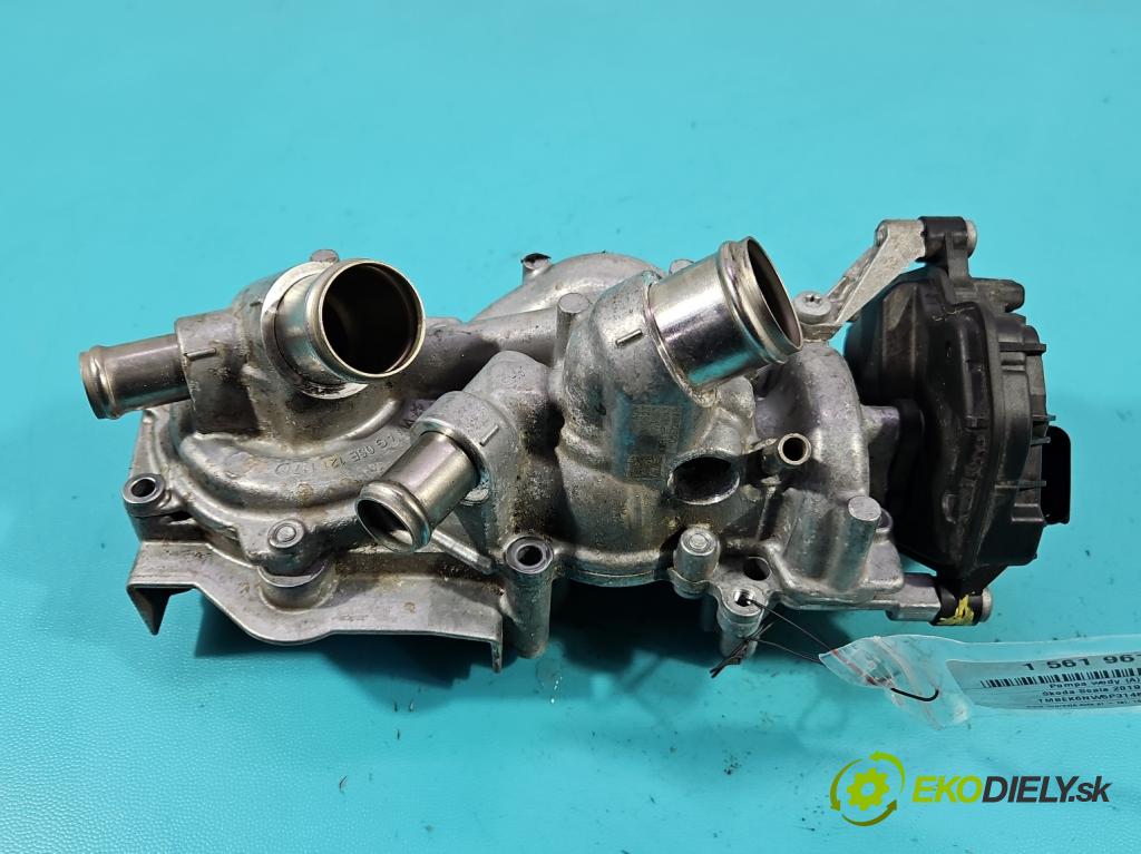 Skoda Scala 2019- 1.5 TSI 150 HP manual 110 kW 1498 cm3 5- čerpadlo voda: 05E907593 (Vodná pumpa)