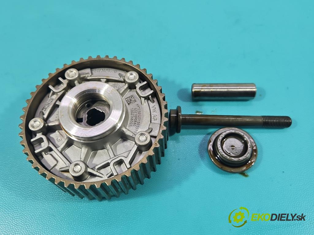 Skoda Scala 2019- 1.5 TSI 150 hp manual 110 kW 1498 cm3 5- kolo fází vačkový 05E109088G