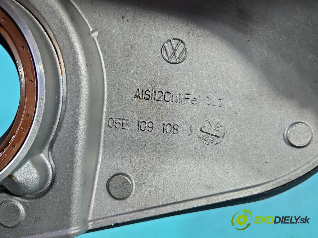 Skoda Scala 2019- 1.5 TSI 150 HP manual 110 kW 1498 cm3 5- obal načasovanie 05E109108J (Kryt motora)