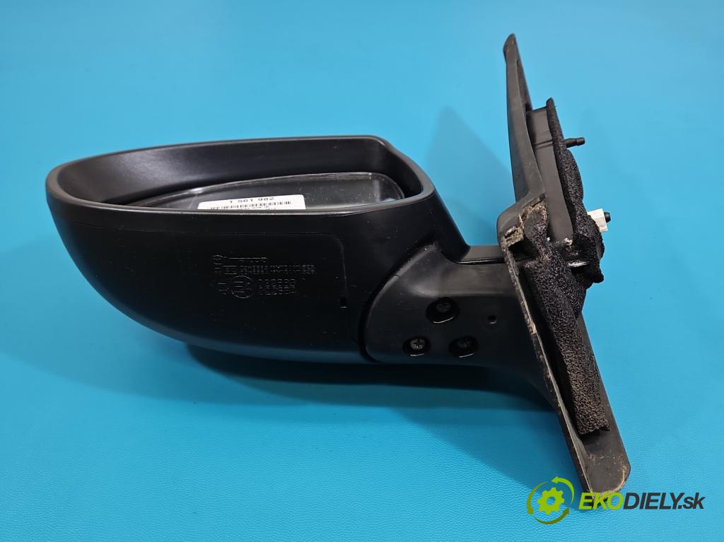 Mazda 2 II 2007-2014 1.3 16V 75 HP manual 55 kW 1349 cm3 5- zrkadlo ľavé  (Kľučka dverí ostatné)