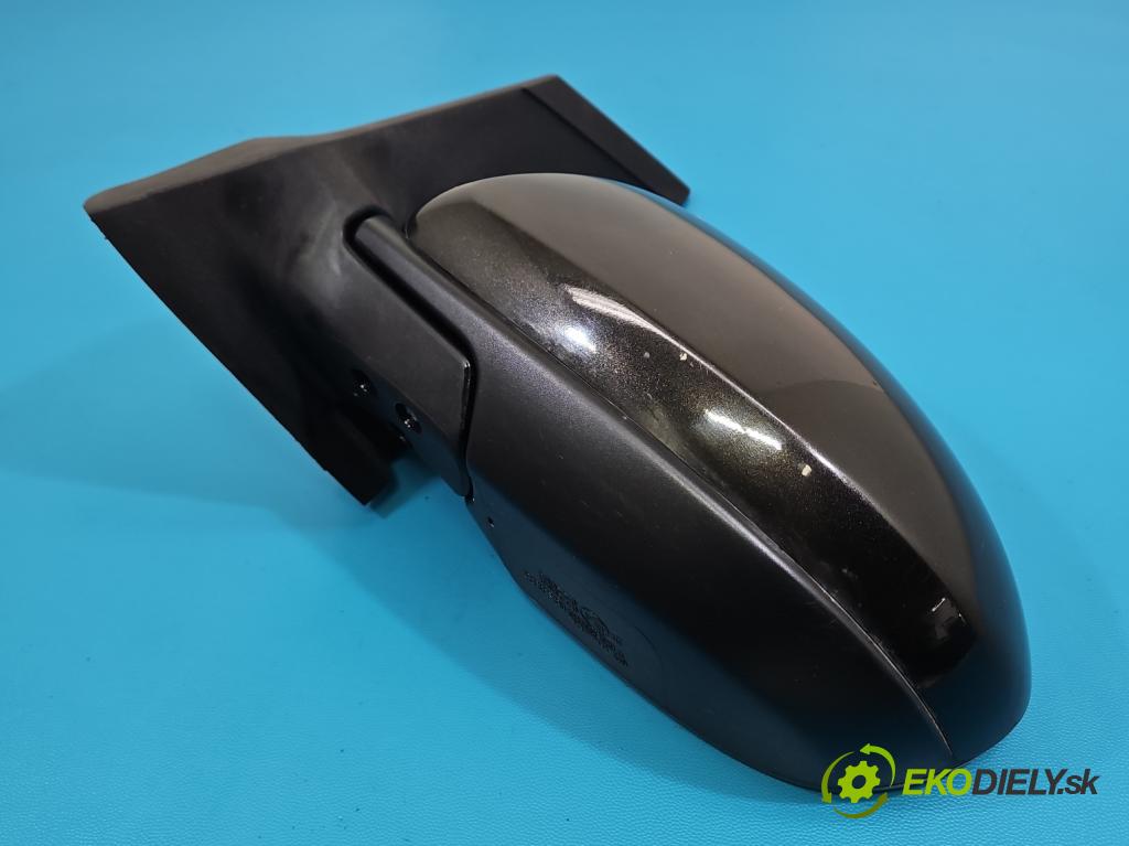Mazda 2 II 2007-2014 1.3 16V 75 HP manual 55 kW 1349 cm3 5- zrkadlo ľavé  (Kľučka dverí ostatné)