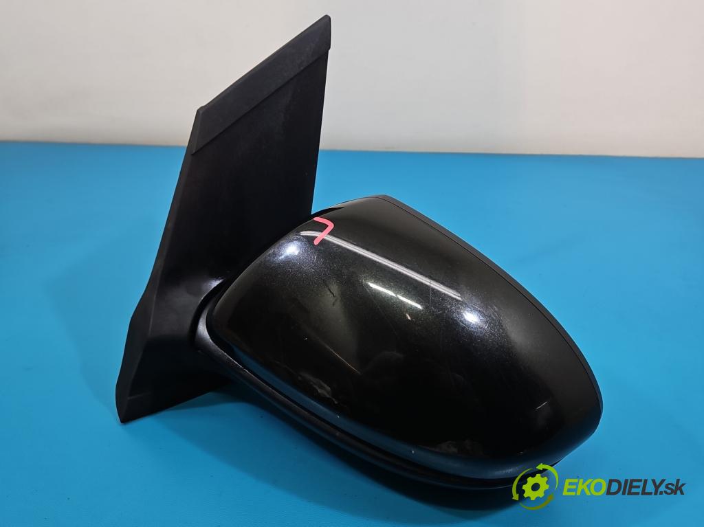 Mazda 2 II 2007-2014 1.3 16V 75 HP manual 55 kW 1349 cm3 5- zrkadlo ľavé  (Kľučka dverí ostatné)