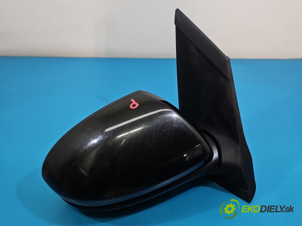 Mazda 2 II 2007-2014 1.3 16V 75 hp manual 55 kW 1349 cm3 5- zpětné zrcátko pravé  (Klika dveří ostatní)