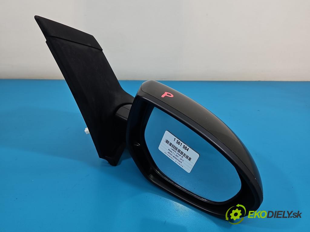 Mazda 2 II 2007-2014 1.3 16V 75 hp manual 55 kW 1349 cm3 5- zpětné zrcátko pravé  (Klika dveří ostatní)