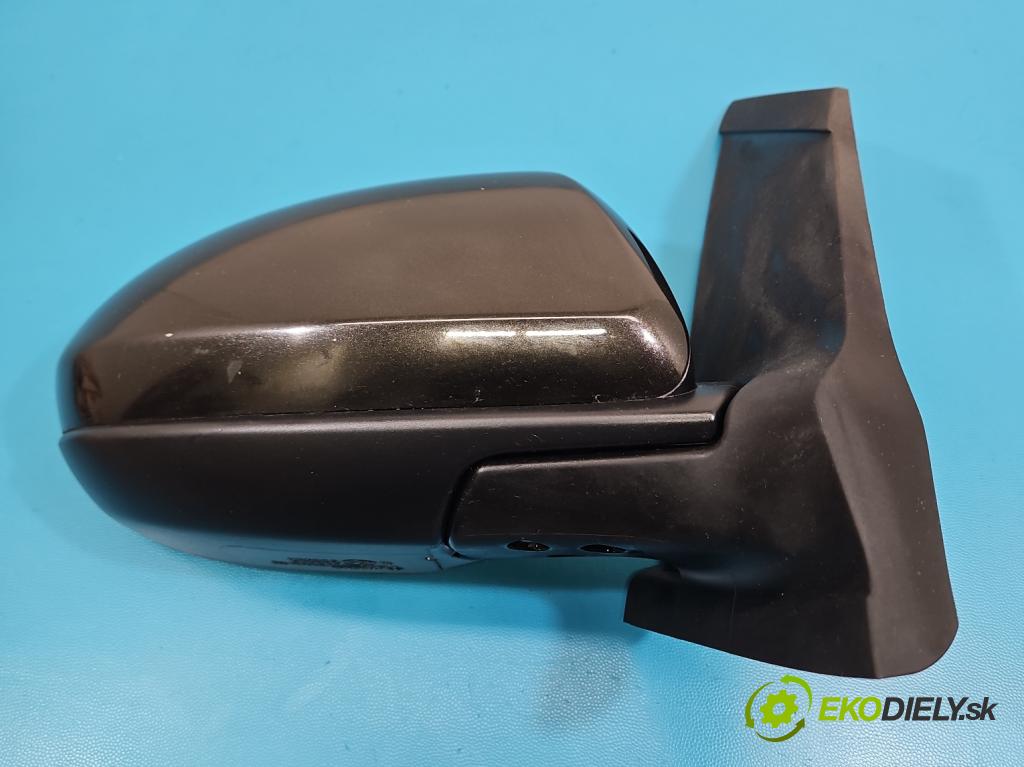 Mazda 2 II 2007-2014 1.3 16V 75 HP manual 55 kW 1349 cm3 5- zrkadlo pravé  (Kľučka dverí ostatné)