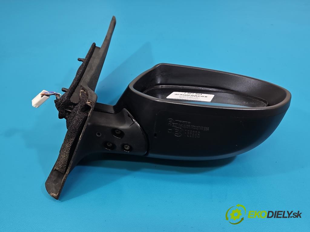 Mazda 2 II 2007-2014 1.3 16V 75 hp manual 55 kW 1349 cm3 5- zpětné zrcátko pravé  (Klika dveří ostatní)