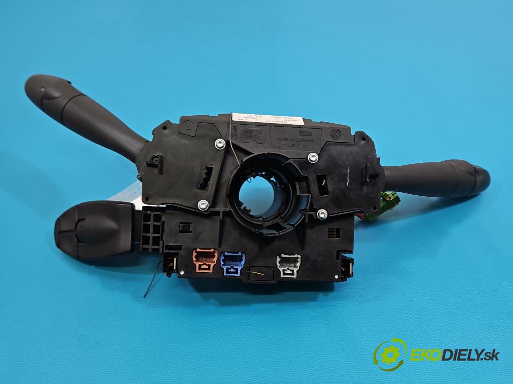 Peugeot 407 2.0 hdi 136 HP manual 100 kW 1997 cm3 5- prepínač komplex: 96592429XT (Prepínacie páčky pod volantom)