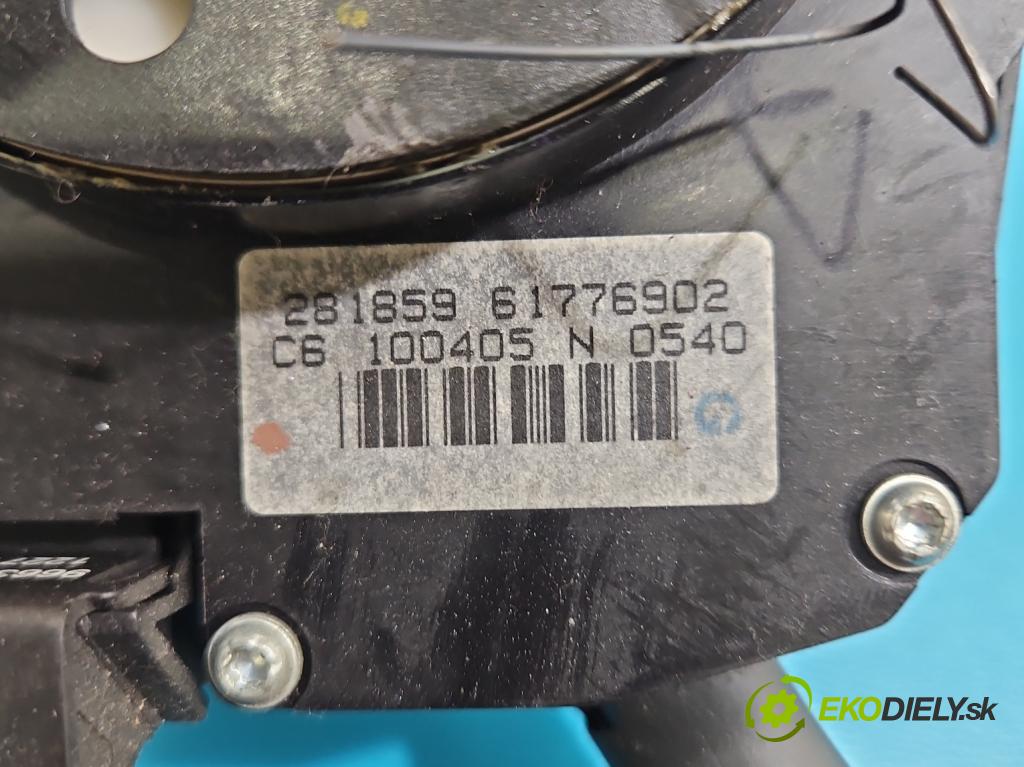 Peugeot 407 2.0 hdi 136 HP manual 100 kW 1997 cm3 5- prepínač komplex: 96592429XT (Prepínacie páčky pod volantom)