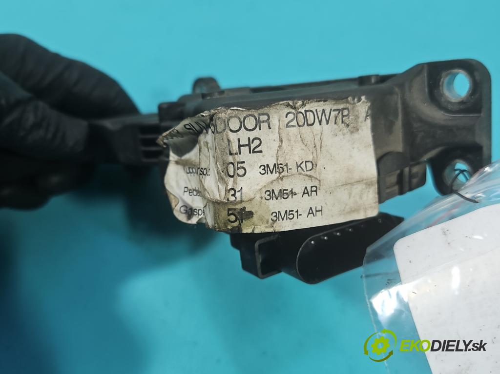 Ford Kuga Mk1 2008-2013 2.0 tdci 136hp manual 100 kW 1997 cm3 5- pedal plyn: potenciometr: 3M51-9F836-AH