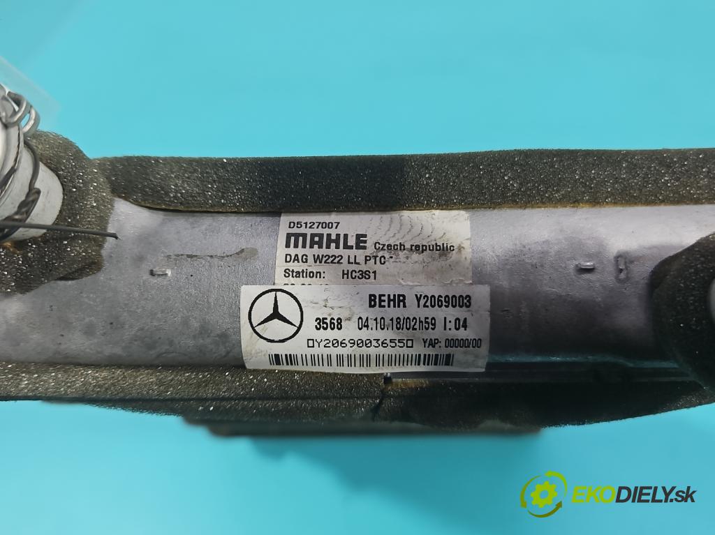 Mercedes S W222 2013-2020 3.0 cdi 656929 340KM automatic 250 kW 2925 cm3 4- radiátor D5127007 (Radiátor topení)