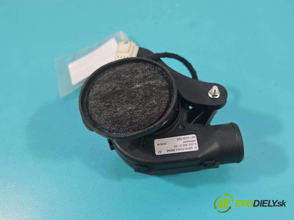 Mercedes S W222 2013-2020 3.0 cdi (656929) 340KM: automatic 250 kW 2925 cm3 4- ventilátor vzduchu A2229062103