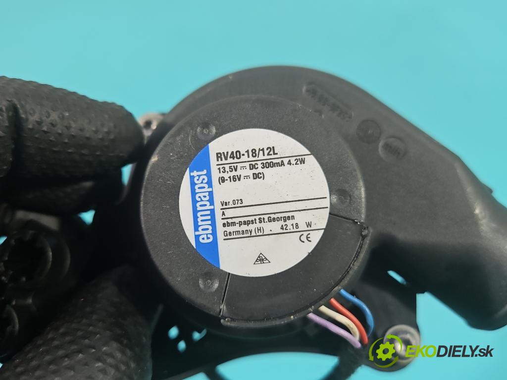 Mercedes S W222 2013-2020 3.0 cdi (656929) 340KM: automatic 250 kW 2925 cm3 4- ventilátor vzduchu A2229062103