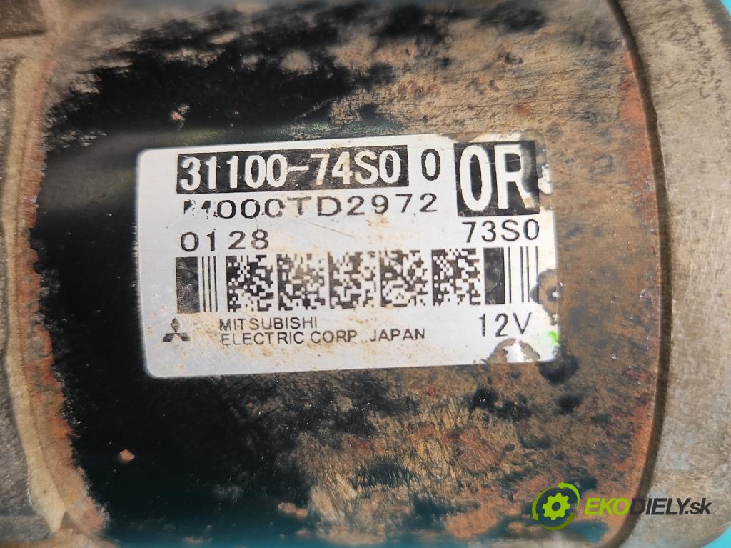 Suzuki SX4 S-Cross 2013-2021 1.4 T 129 HP manual 95 kW 1373 cm3 5- štartér M000TD2972 (Štartér)