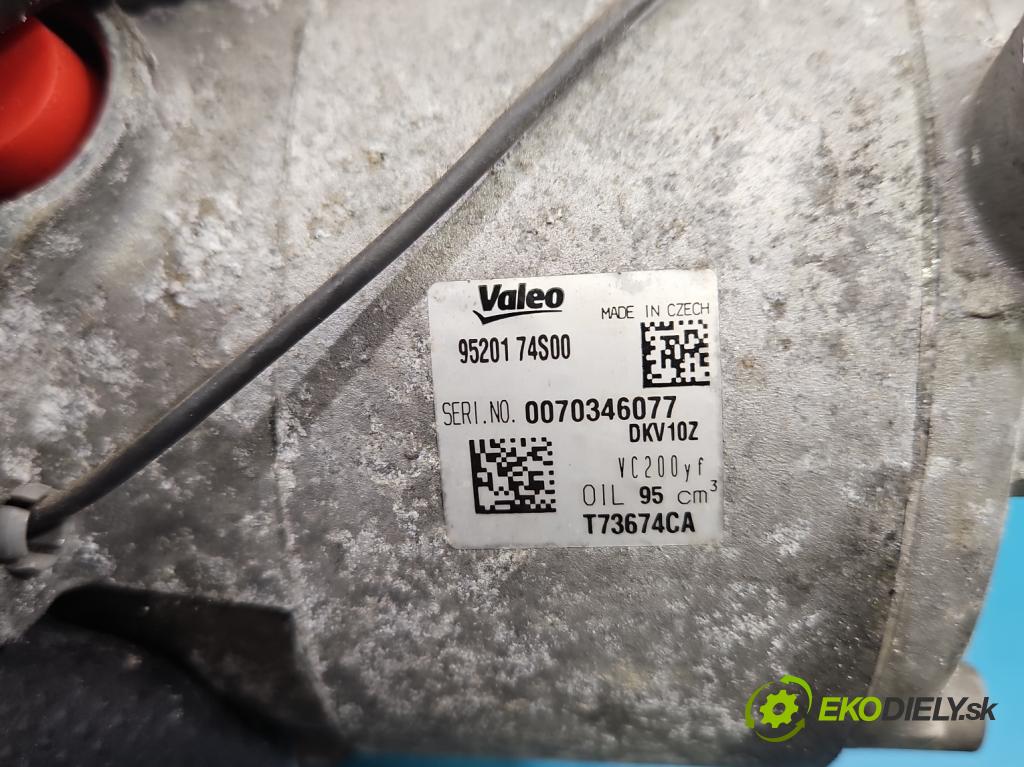 Suzuki SX4 S-Cross 2013-2021 1.4 T 129 hp manual 95 kW 1373 cm3 5- Kompresor: klíma 95201 74S00 (Kompresor klimatizace)