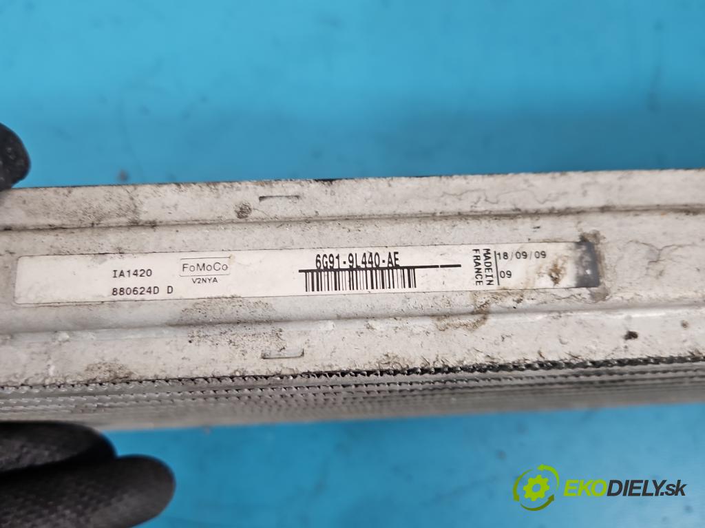 Ford Kuga Mk1 2008-2013 2.0 tdci 136 HP manual 100 kW 1997 cm3 5- Intercooler 6G91-9L440-AE (Intercooler (chladič nasávaného vzduchu))