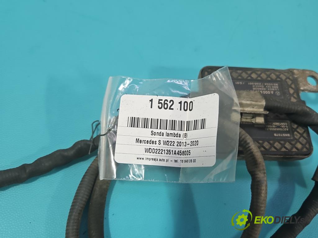 Mercedes S W222 2013-2020 3.0 cdi (656929) 340KM: automatic 250 kW 2925 cm3 4- Sonda lambda A0009053309 (Lambda sonda)