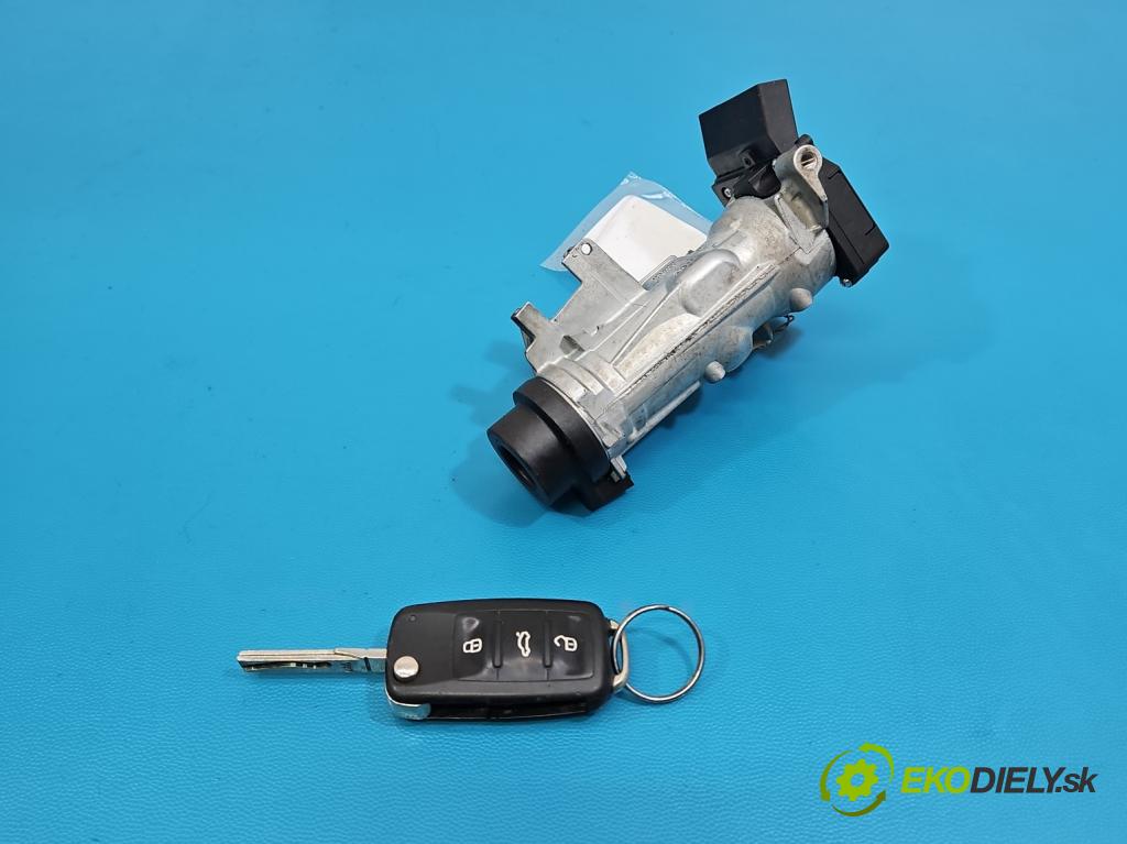 Skoda Rapid 2012-2019 1.2 TSI 86 hp manual 63 kW 1197 cm3 5- spínací skříňka 1K0905851B (Spínací skříňka)