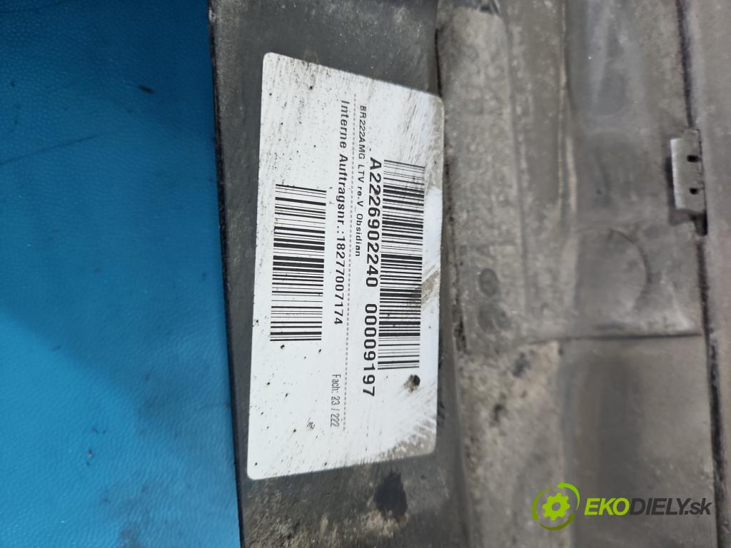 Mercedes S W222 2013-2020 3.0 cdi 656929 340KM: automatic 250 kW 2925 cm3 4- lišta práh: pravé A2226902240 (Lišta prahová)