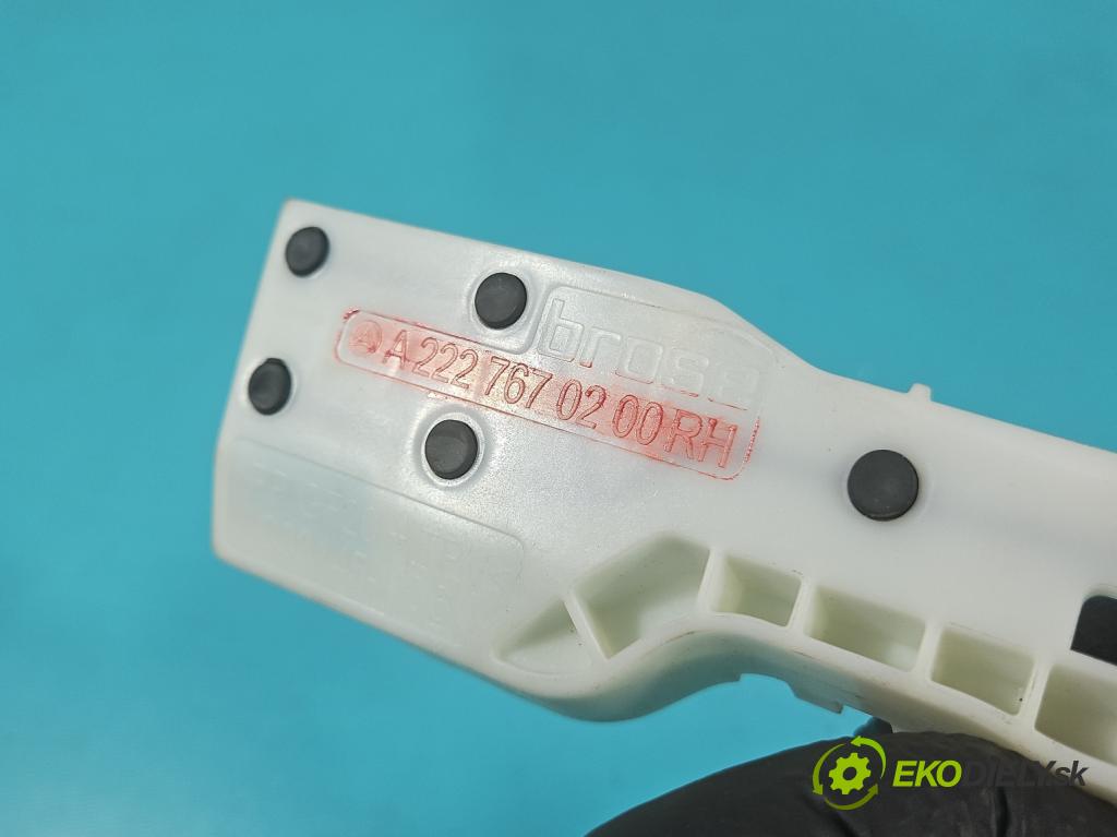 Mercedes S W222 2013-2020 3.0 cdi 656929 340KM: automatic 250 kW 2925 cm3 4- Upevnenie: A2227670200RH