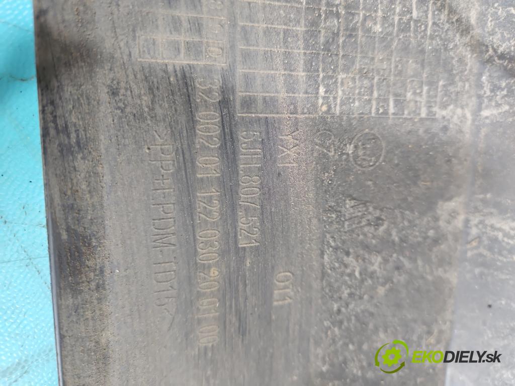 Skoda Rapid 2012-2019 1.2 TSI 86 hp manual 63 kW 1197 cm3 5- nárazník zadní 5JH807521 (Klika dveří ostatní)