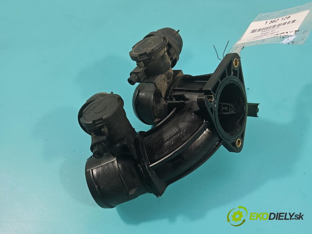 Peugeot 407 2.0 hdi 136 HP manual 100 kW 1997 cm3 5- klapka 9657522480 (Škrtiaca klapka)