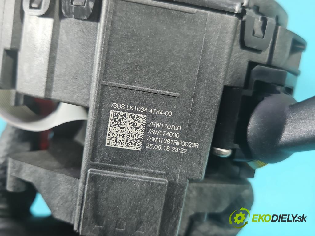 Mercedes S W222 2013-2020 3.0 cdi (656929) 340KM: automatic 250 kW 2925 cm3 4- prepínač komplex: 3OS10100692 (Prepínacie páčky pod volantom)