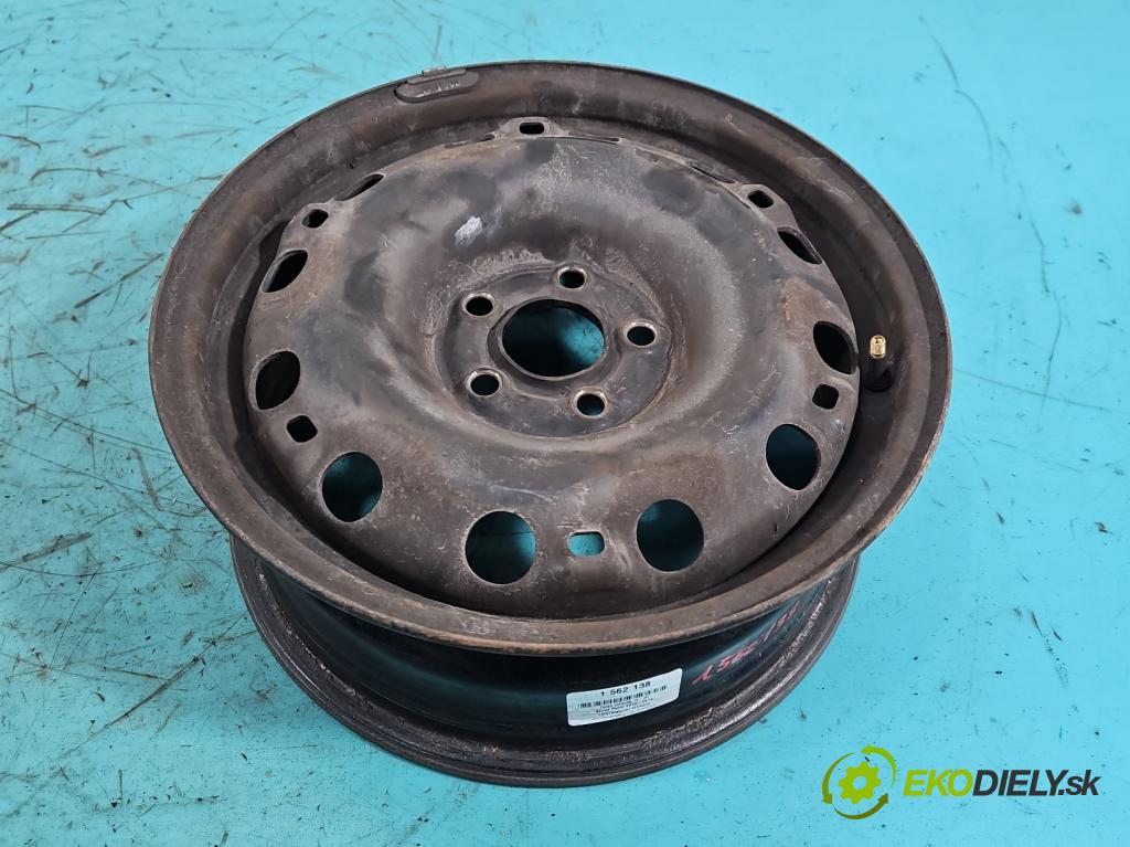 Skoda Rapid 2012-2019 1.2 TSI 86 HP manual 63 kW 1197 cm3 5- Disk oceľový 15