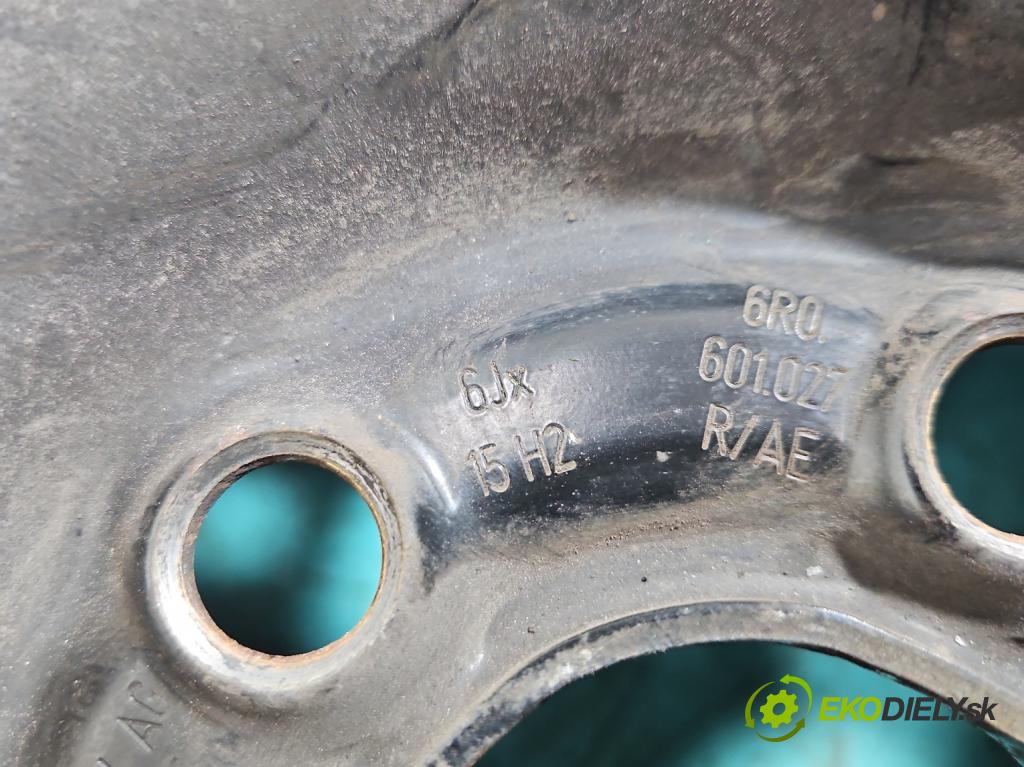 Skoda Rapid 2012-2019 1.2 TSI 86 HP manual 63 kW 1197 cm3 5- Disk oceľový 15"